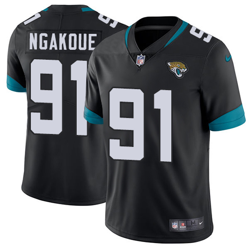 Jacksonville Jaguars #91 Yannick Ngakoue Black Team Color Youth Stitched NFL Vapor Untouchable Limited Jersey->youth nfl jersey->Youth Jersey
